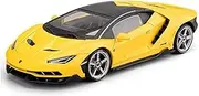 Decorative Car Model 1:18 for Centenario LP770-4 Diecast Metal Alloy Display Supercar Model Modern Style Decoration Perfect for Gifting(Yellow)