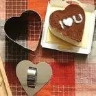 With Push Plate Mousse Ring Manual Cupcake Mold Pastry Tool Pancake Mould DIY