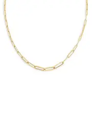 Roberto Coin 18K Yellow Gold Classic Oro Link Necklace, 17
