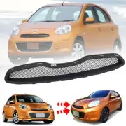 For Nissan Micra March K2010-2013 Hatchback Front Bumper Grille Grill Black Mesh