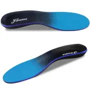 Forecare orthotic insoles for flat feet, Men 8-8.5/ Women 10-10.5