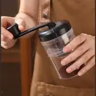 Manual Coffee Bean Grinder Hand Crank Adjustable Coarseness Portable Espresso