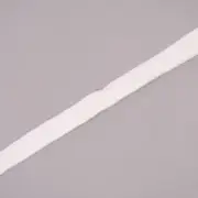 WHITE COTTON REPLACEMENT FLAT CORD TRACK PANTS HOODIES 10mm wide - 10 metres