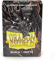 Dragon Shield Japanese Sleeves, Box 60, Black Matte