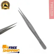 Micro Precision Fine Pointed Professional Tweezers Ingrown Hair Stainless Steel