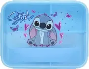 Disney Stitch Kids Lunch Box Official Stitch Merchandise by Polar Gear - Stitch Gifts For Girls - Back To School Supplies – 3 Compartment Stitch Lunch Box for Kids