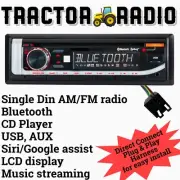 Direct Plug & Play Tractor Radio John Deere, JCB McCormick CD Bluetooth USB AUX