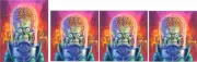 Bally Custom Attack From Mars pinball machine Target decal set
