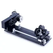 OMTech 4-Wheel Rotary Axis Attachment fits 50W above CO2 Laser Engraver Cutter H