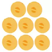8Pcs Blind Cord Winder, Window Blinds String Safety Holder Tensioner, Yellow