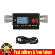 HamGeek HG106B 80MHz-999MHz Digital SWR Power Meter below 120W with Data Cable