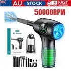 50000RPM Cordless Air Blower Air Duster Compressed Computer Cleaning Cleaner AUS