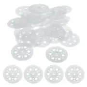 Plastic Washers for Foam Board Fasteners, 200Pcs 45mm/1.77inch, White