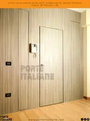 Flush-to-wall internal doors many models doors. Modern design size: 38 inch x 84