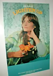 Poster - ERIN RAE lighten up / the band j