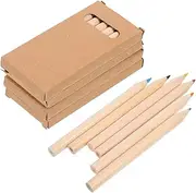 TOYANDONA 4-Boxes Colored Pencil Sets – 6 Vibrant Colors per Box (24 Total) | Art Supplies for Kids, Students & Artists | for Drawing, Sketching & School Projects
