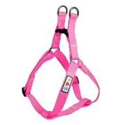 Pet Adjustable Solid Color Step in Puppy/Dog Harness 6 Small (Pack of 1) Pink