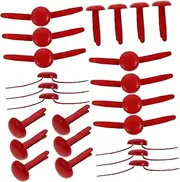 Tofficu 200pcs Mini Brads for Boys and Girls Crafts Decorative Nails Simple Design for Scrapbooking and Handmade Projects Fasteners Creativity and Practical Skills