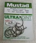Mustad UltraPoint Tuna Circle Hook Light Size 2/0 39951NP-BN Micro Sharp 10ct