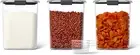 BPA-Free Food Storage Containers with Lids, Airtight,Kitchen,Pantry Organization