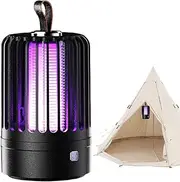 Fly Trap Light - Gnat Lamp for Camping - Portable Multifunctional Anti-gnat Light for Outdoors, Indoors, Garden, Patio, Kitchen, Bedroom