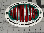 Gullwing Authorized Dealer Original Vintage Skateboard STICKER