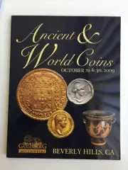 IRA & LARRY GOLDBERG COIN AUCTION CATALOG PRELONG BEACH OCT 2009 ANCIENT WORLD