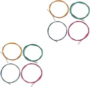 Vaguelly 8 Pcs Bass Guitar Strings Electric Bass Strings Set Musical Instrument Accessories Sound