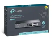 TP-Link TL-SF1016DS 16-Port 10/100Mbps Smart Switch or wall-mounting design