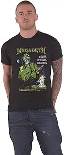 [Megadeth] T Shirt SFSGSW Explosion Vintage Band Logo Official Mens Black XXL