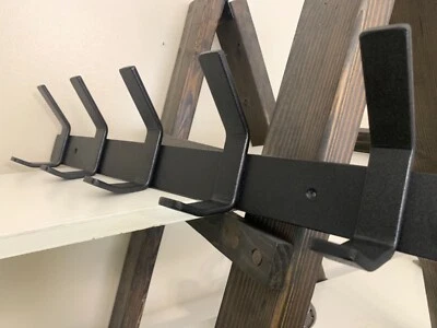 Farmhouse wall Mount coat rack, modern, rustic, industrial, 42”