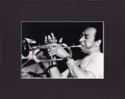 8X10" Matted Print Art Photo Classic Jazz Picture: Blue Mitchell, 1975