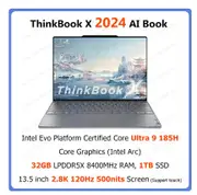 Lenovo ThinkBook X 2024 AI Laptop Ultra 9 185H/5 125H 16G/32G+1T/2TB SSD 13.5" 2.8K 500nits TouchScreen Computer Notebook New PC Ultra 9 32G 2TB