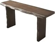 Entryway Table Console Tables Vintage Entryway Table Rustic Narrow Entrance Front Door for Hallway Door Sideboard(Large)