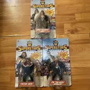 WWE Superstars Cactus Jack, Bret "Hit Man" Hart, Jim Neidhart Full Set! Ship NOW