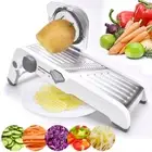 Ultra Sharp Mandoline Slicer Upgraded Vegetable Slicer Kitchen Adjustable Thickn