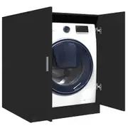 Washing Machine Cabinet Black 71x71.5x91.5 cm vidaXL
