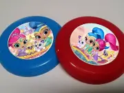 12 SHIMMER AND SHINE mini frisbees birthday party favor, treat bags, prizes LOOT