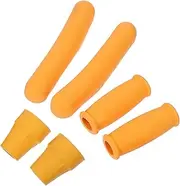 WEKADRIN 6Pcs Soft Foam Crutch Pads Replacement Kit for Underarm Hand Grip Lightweight Slip Walking Stick Accessories for Comfortable Support and Easy Installation