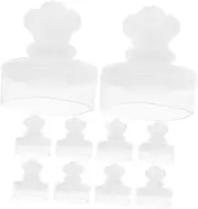Hot Water Sack Plug 10 Pack of Plastic Stopper Caps Leakproof White for Hot Water Bottles