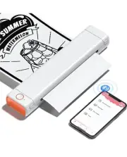 phomemo white inkless bluetooth printer