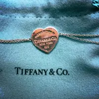 在飛比找蝦皮購物優惠-Tiffany&Co. 心形吊飾手鏈 Return to T