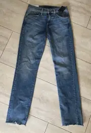 Joe's Denim The Brixton Straight and Narrow Women's Jeans Size 28 Blue Denim