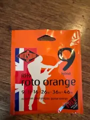 Rotosound Roto Orange 09-46 Nickel Electric string set. Great quality