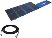 Kings 240W Folding Solar Blanket + 12m Extension Lead