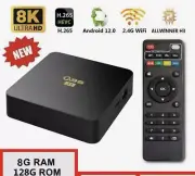 Q96 X1 Smart TV Box Android 13 Allwinner H3 Quad Core 2.4g WIFI 8K 8G +128G IPTV