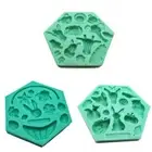 Rabbit Shape Cake Silicone Mold DIY Fondant Sugar Pudding Soap Tool