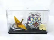 Ring Display Necklace Box with Saucer and Handmade Craftball by Me 208Sb35b
