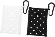 Angoily 2pcs Ssd Case Hard Drive Shell Carabiner Flexible Silicon Easy to Carry