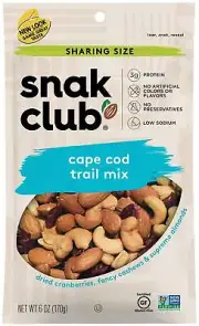 Cape Cod Trail Mix 6 Ounce Pack of 6